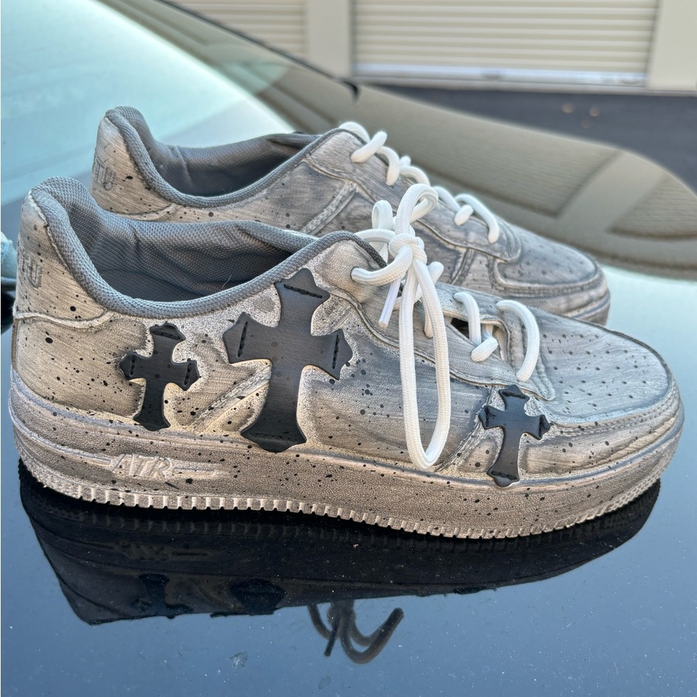 Nike AF1 Chromeheart Customs